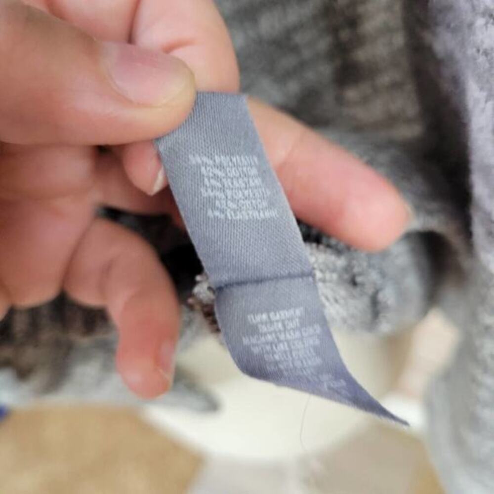 Aerie Women's Real Soft Oversized Gray Cowl Neck Sweater Size Extra Small - Picture 6 of 6